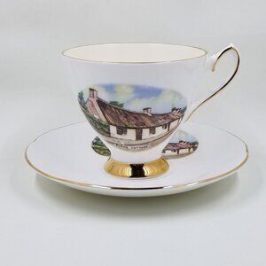 [CLARE] "Burns Cottage" Fine Bone China (Stockwell, China Bazaar, Glasgow)